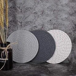 Like Pot Holders Set Trivets Set For Kitchen, 100% Pure Cotton [ Thermal Isolated & Highly Absorbent ], 7" Hot Pot Holders Set ( Value 6 Pack ), Hot Pads, Hot Mats, Spoon Rest For Cooking And Baking -Wilton Shop 61GojtjspQL