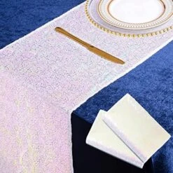 Turquoise Bridal Shower Decorations 14x108-Inch 21st Birthday Decorations Aqua Blue Sequin Table Runners 5pcs -0723S -Wilton Shop 61J37nHH4yL. AC