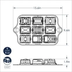 Nordic Ware Train Cake Pan - Blue -Wilton Shop 61MJI6mSJSL