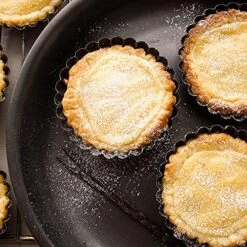 On-Stick Round Tart Pan With Removable Bottom, Fluted Heavy Duty Pie Pizza Pan Loose Bottom Ideal For Baking Pies, Tarts, Quiches And Pans,11inch 9 On-Stick Round Tart Pan With Removable Bottom, Fluted Heavy Duty Pie Pizza Pan Loose Bottom Ideal For Baking Pies, Tarts, Quiches And Pans,11inch -Wilton Shop 61TfF2rTaPS