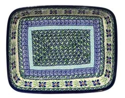 Baking Dish 8 Inch X 10 Inch From Zaklady Ceramiczne Boleslawiec 370-du121 Unikat Pattern -Wilton Shop 61UXGP3Z0KL