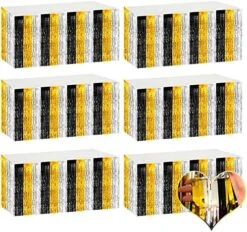 6 Pack 29x108 Inch Blue Metallic Foil Fringe Table Skirts Banner For Tinsel Streamer Garland Curtains Backdrop For Parade Floats Wedding Baby Shower Birthday Christmas Halloween Party Decoration 23 6 Pack 29x108 Inch Blue Metallic Foil Fringe Table Skirts Banner For Tinsel Streamer Garland Curtains Backdrop For Parade Floats Wedding Baby Shower Birthday Christmas Halloween Party Decoration -Wilton Shop 61Y6WHb8l3L. AC