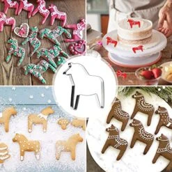 Scandinavian Sweden Swedish Dala Horse Cookie Cutter #186HOR -Wilton Shop 61atucqA8OL