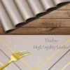 Faux Leather Placemats For Dining Table, Wipeable Washable Waterproof Placemats, Champagne Indoor Outdoor Table Mats Set Of 6, Rectangle Easy Clean Placemats, Summer Home Kitchen Place Mats By WEHVKEI -Wilton Shop 61bDZmgYvUL