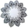 Di Giovanni 16 Inch Doily Silver Gray Lace Antique White Ivory Round -Wilton Shop 61bOdFVMmpL