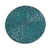 Jaipur Handmade Beaded Design 15-inch Round Placemat - 1-Piece (Teal) -Wilton Shop 61bp0uBWjmL