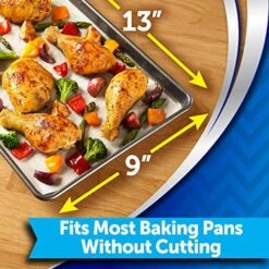 Reynolds® Kitchens Pop-Up Parchment Paper Sheets, 10.7x13.6 Inch, 120 Sheets -Wilton Shop 61bx73tXZKL