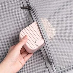 Fzh Soap Dish For Shower Portable Soap Box With Lid Travel Washing Soap Boxes Sealed Leak Proof Soap Container Box Bathroom Waterproof Soap Storage Boxes (Color : Green) -Wilton Shop 61cQTmX5YnL