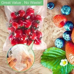 200 Quart Size 8" X 12" Vacuum Sealer Bags With BPA Free And Heavy Duty, Vacuum Seal Food Sealer Bags,Great For Food Storage Vaccume Sealer PreCut Bag -Wilton Shop 61eaCu2Lz3L