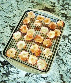 Nordic Ware 45027AMZ Oven Bacon Baking Tray, 17x12 In, Stainless Steel -Wilton Shop 61gywZknAZL