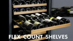 Wine Refrigerator, 99 Bottle, Stainless Steel -Wilton Shop 61kgXtN2EcL