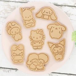 New Cartoon Cookie Cutter Set -8 Piece - Cartoon Stamped Embossed Cookie Cutter Molds For Cake Kids Birthday Party -Wilton Shop 61n2VXltXTL