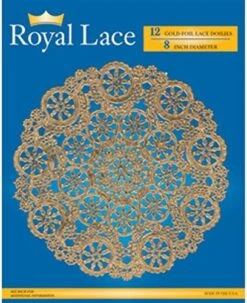 Consumer Medallion Lace Round Paper Doilies, 8-Inch, Pack Of 20 (B23004), White -Wilton Shop 61n7yxu6srL. AC