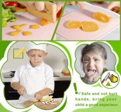 Ooden Kids Knife Set, 8pcs Kids Safe Knifes Include Wood Kids Safe Knife, Serrated Edges Plastic Toddler Knives, Crinkle Cutter, Potato Slicers Cute Rectangle Cutting Board Kids Kitchen Real Cooking 10 Ooden Kids Knife Set, 8pcs Kids Safe Knifes Include Wood Kids Safe Knife, Serrated Edges Plastic Toddler Knives, Crinkle Cutter, Potato Slicers Cute Rectangle Cutting Board Kids Kitchen Real Cooking -Wilton Shop 61oL5kHtWdL