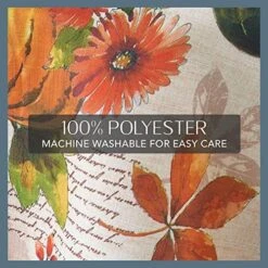 Grateful Season Printed Fall Fabric Napkins, 17" X 17", Set Of 8 -Wilton Shop 61oyLag5XRL