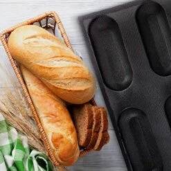 Hot Dog Molds Non Stick Bread Loaf Molds Baguette Pan Food Grade Silicone Bread Baking Mold 12 Loaf 40 X 60 For Making Bread 11 Hot Dog Molds Non Stick Bread Loaf Molds Baguette Pan Food Grade Silicone Bread Baking Mold 12 Loaf 40 X 60 For Making Bread -Wilton Shop 61r3xC9g7WL