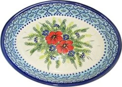 Polish Pottery Unikat Oval Baker Dish, Eva's Collection "Veronica" 6 Polish Pottery Unikat Oval Baker Dish, Eva's Collection "Veronica" -Wilton Shop 61u6XgjxVvL