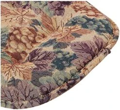Polyester Cabernet Gripper Non-Slip Chair Cushions, 15" X 16", 4 Count (Pack Of 1), Multicolor -Wilton Shop 61uiIEDwznL