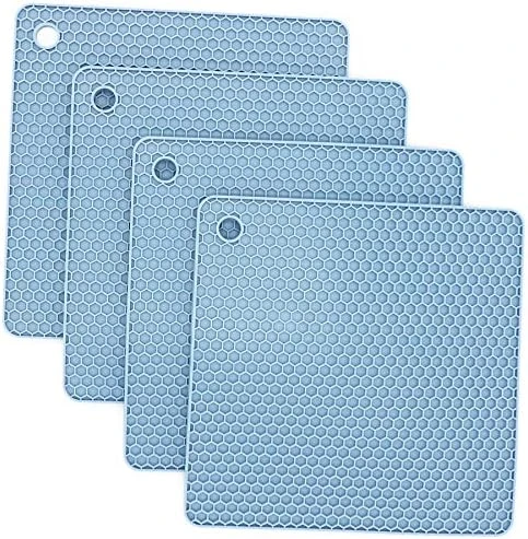 Silicone Trivets For Hot Dishes, Pots And Pans, Hot Pads For Kitchen, Black Silicone Pot Holders, Silicone Mats For Kitchen Counter, Non Slip Heat Resistant Mat, Flexible Trivet Mat Set 4 14 Silicone Trivets For Hot Dishes, Pots And Pans, Hot Pads For Kitchen, Black Silicone Pot Holders, Silicone Mats For Kitchen Counter, Non Slip Heat Resistant Mat, Flexible Trivet Mat Set 4 - Image 12