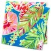 Summer Floral Outdoor Tabletop Collection, Stain Resistant & Waterproof, Napkin Set, Floral -Wilton Shop 61wCXwlaP4L