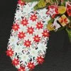 Christmas Poinsettia Table Runner For Holiday Decorations, Embroidered Holly Leaves 14 × 90 Inch -Wilton Shop 61zzowhQE0L