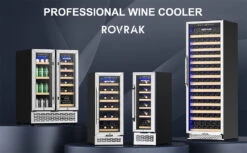 Upgrade Wine Cooler Refrigerator, 15 Inch 32 Bottle, Fast Cooling Low Noise And Frost Free Wine Fridge With Digital Temperature Control, Compressor Wine Cooler For Built-in Or Freestanding 18 Upgrade Wine Cooler Refrigerator, 15 Inch 32 Bottle, Fast Cooling Low Noise And Frost Free Wine Fridge With Digital Temperature Control, Compressor Wine Cooler For Built-in Or Freestanding -Wilton Shop 81W82fI5lNL